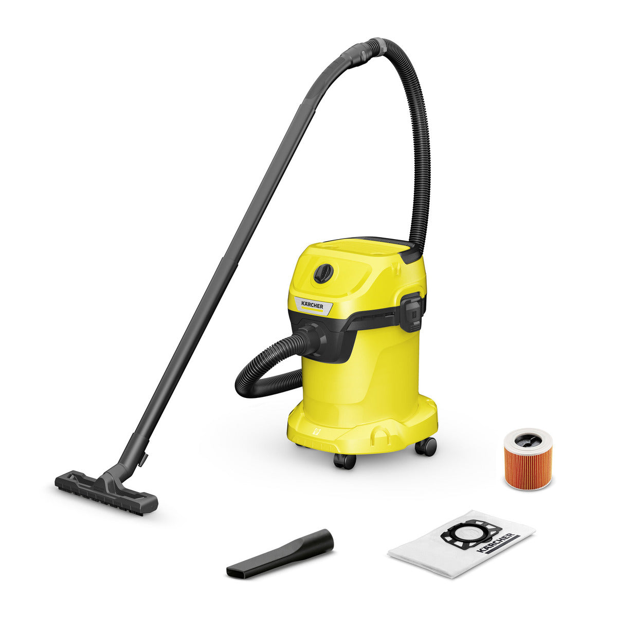 Karcher WD 3 V-17/4/20 nat- en droog stofzuiger