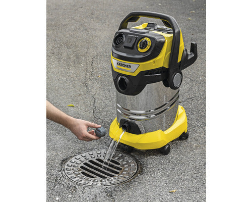 Karcher WD6 P S V-30/6/22/T voor droog, nat, fijn, grof zuigen, blaasfunctie, stopkontakt