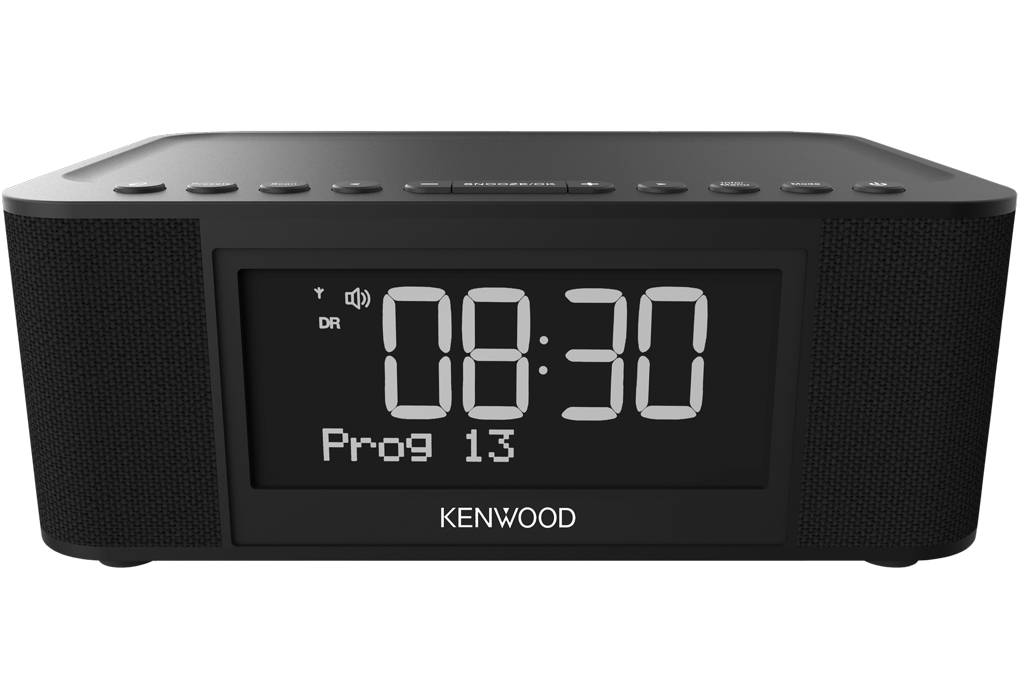 Kenwood CR-ST40DAB-B klokradio met DAB+ en FM radio en Bluetooth