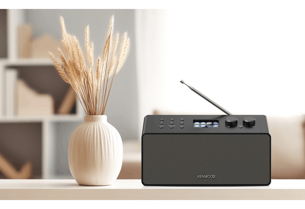 Kenwood CR-ST90S-B portabel radio met internet radio, DAB+ en FM radio