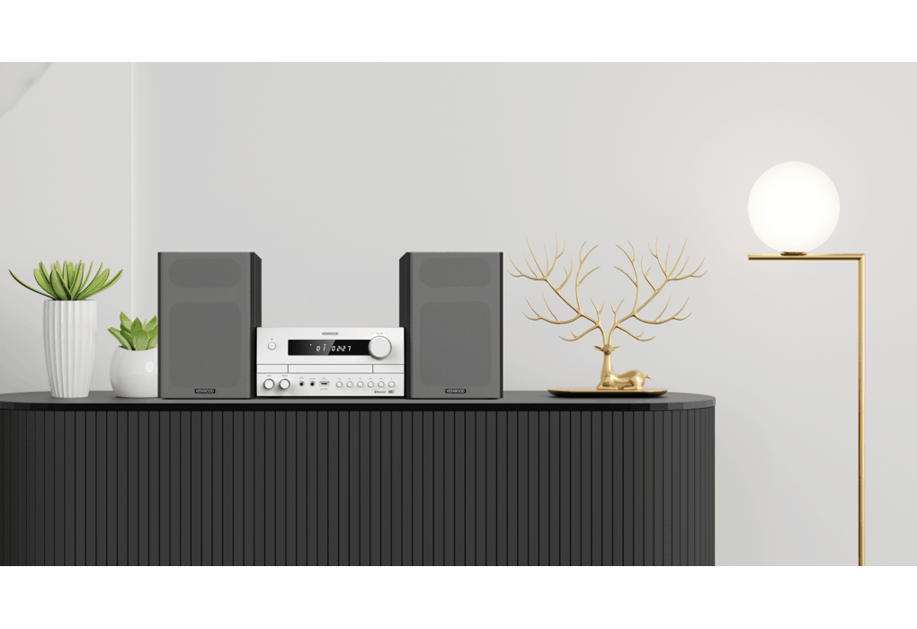 Kenwood M-822DAB-W Micro Set met speakers