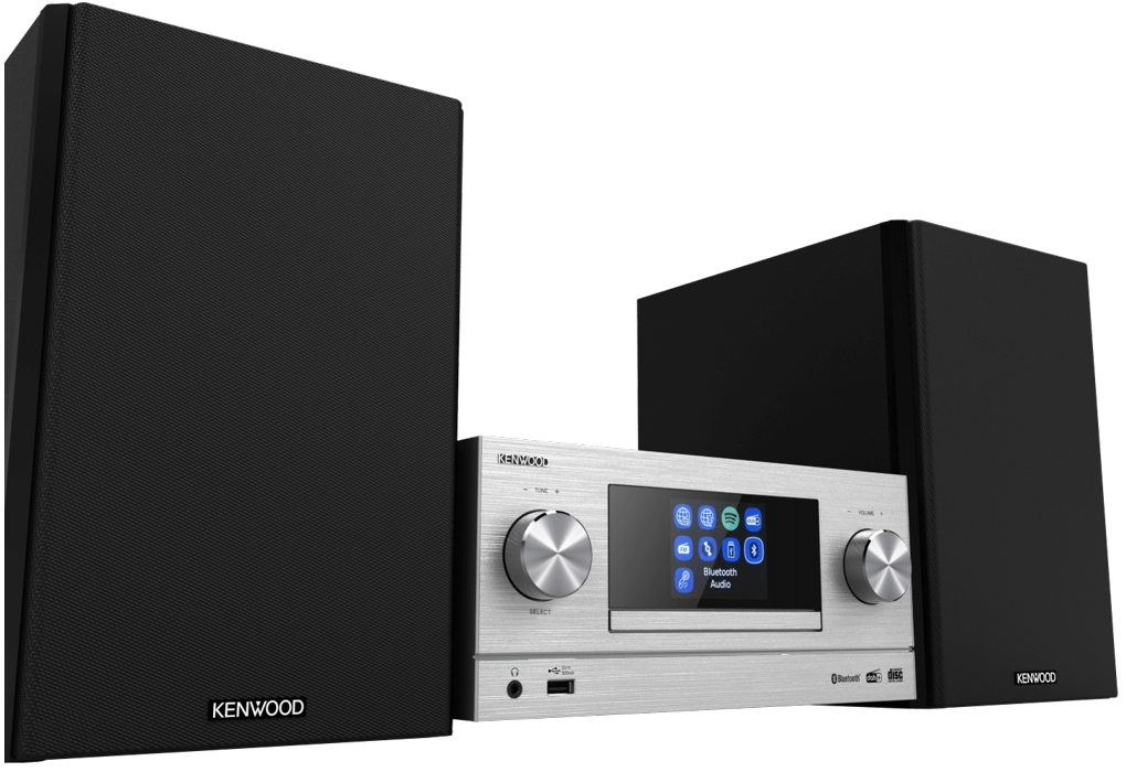 Kenwood M-9000S-S Micro Set met speakers