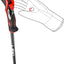 LEKI Airfoil 3D skistokken zwart/rood