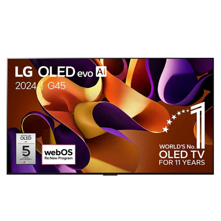 LG OLED65G45LW Gallery design OLED televisie met Cashback 100,= via LG