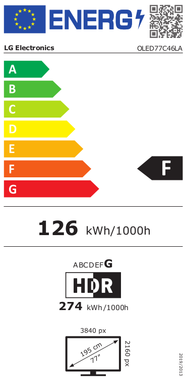 LG OLED77C46LA Gallery design OLED Smart televisie, met Cashback 200,= via LG