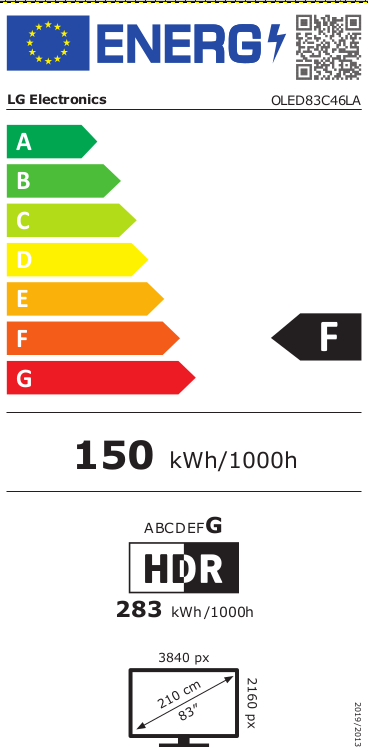 LG OLED83C46LA Super grootbeeld OLED televisie met Cashback 200,= via LG