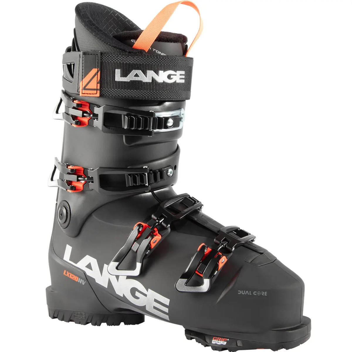 Lange LX 120 HV GW all mountain skischoenen zwart/rood heren