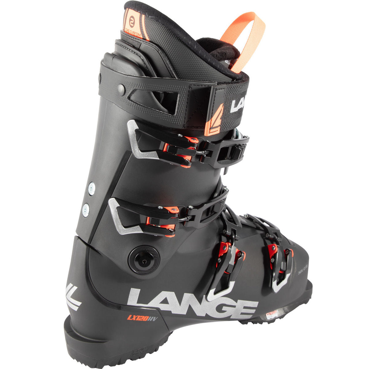 Lange LX 120 HV GW all mountain skischoenen zwart/rood heren