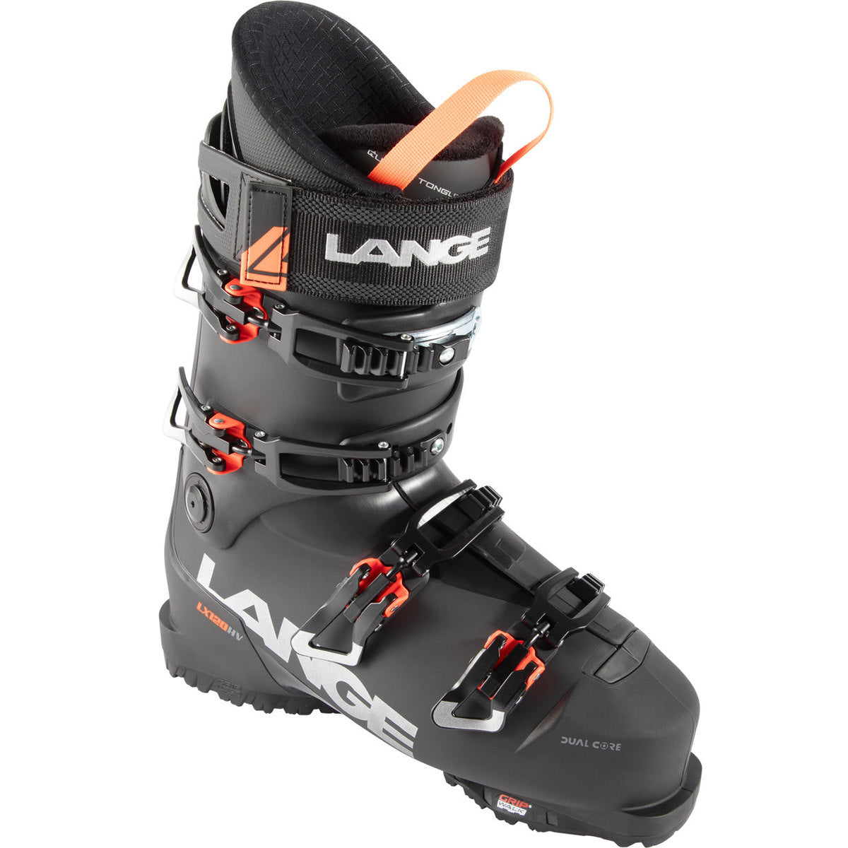 Lange LX 120 HV GW all mountain skischoenen zwart/rood heren