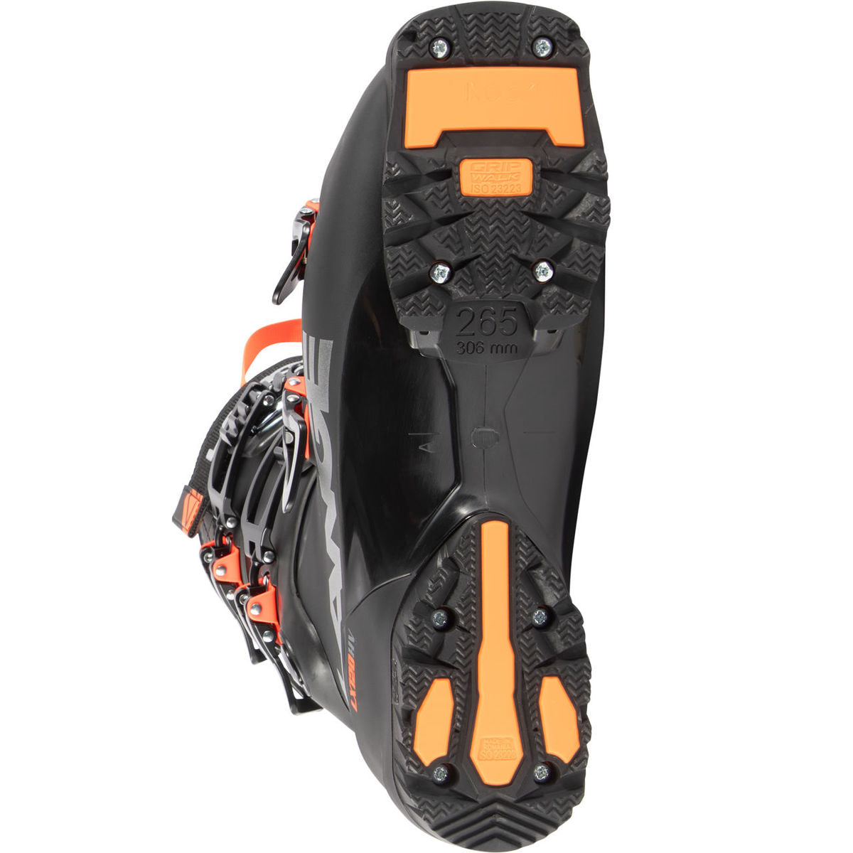 Lange LX 120 HV GW all mountain skischoenen zwart/rood heren