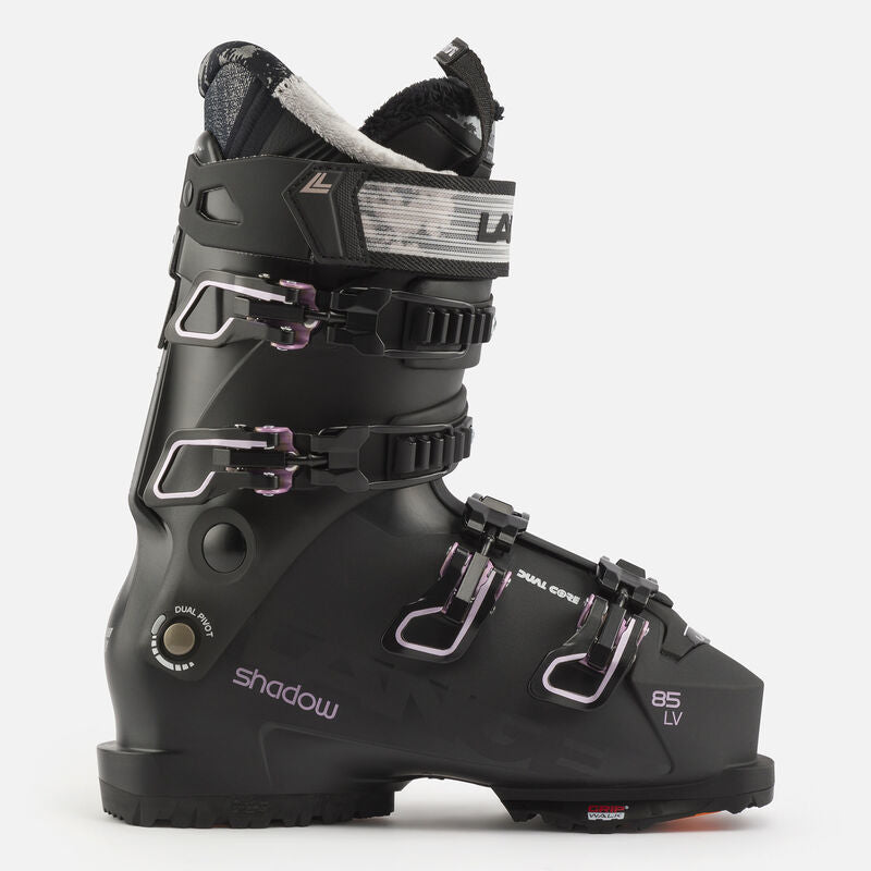 Lange Shadow 85 W LV GW all mountain skischoenen zwart/roze