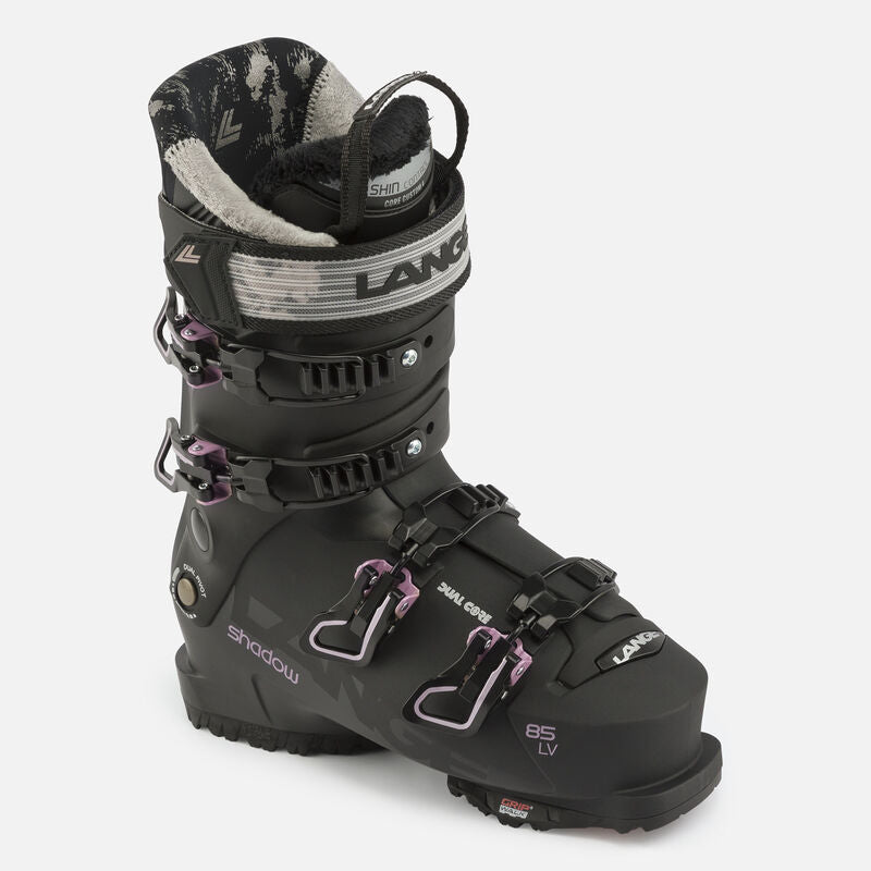 Lange Shadow 85 W LV GW all mountain skischoenen zwart/roze