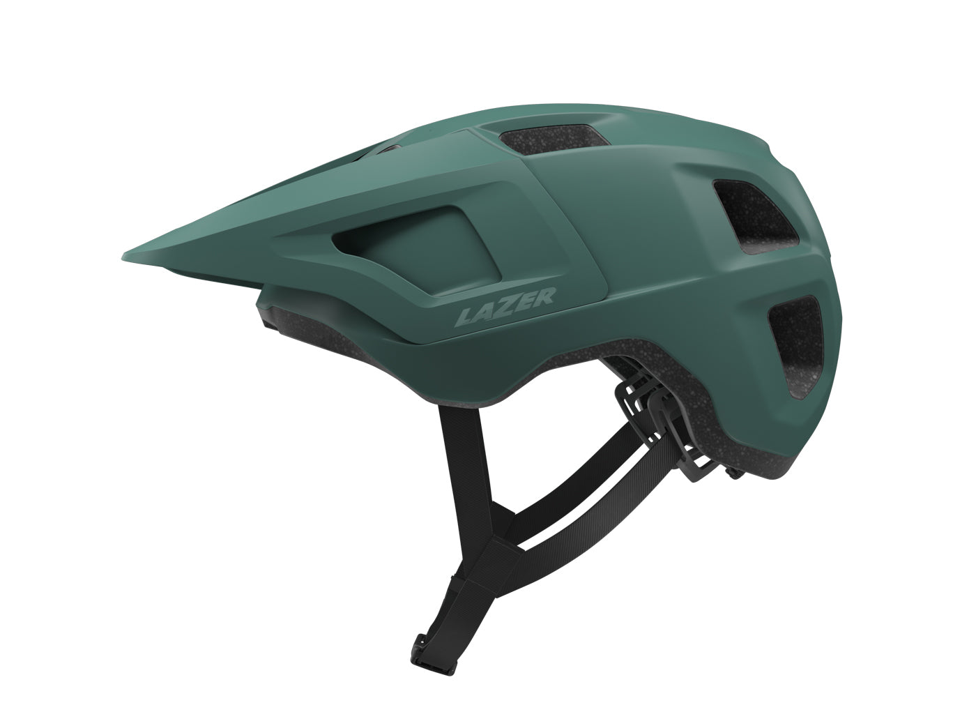 Lazer Lupo KinetiCore MTB fietshelm groen