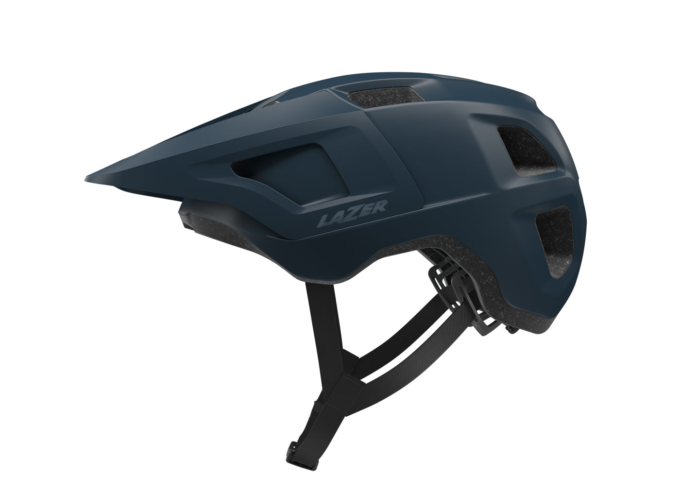 Lazer Lupo KinetiCore MTB fietshelm navy