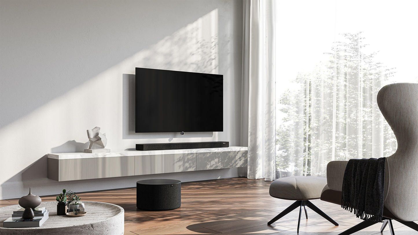 Loewe Klang bar 5 mr & sub5 met Dolby Atmos en DTS-X (Showroommodel)