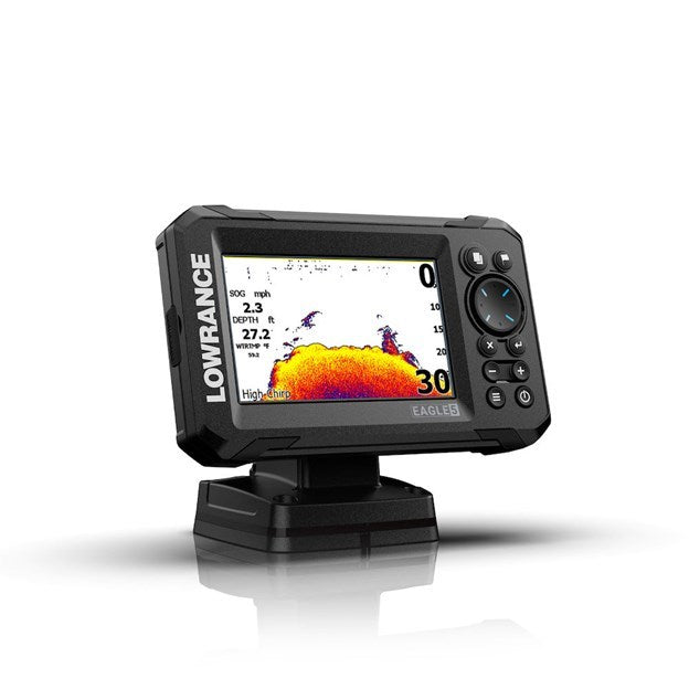 Lowrance Eagle 5 met SplitShot HD transducer fish finder/kaartplotter