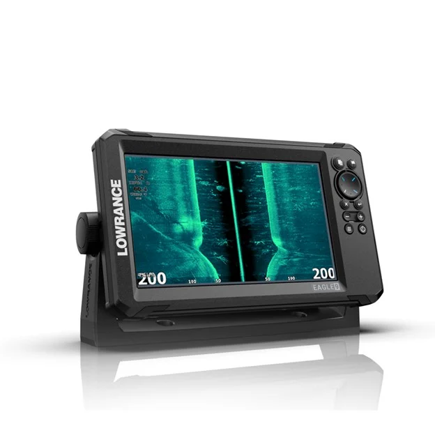 Lowrance Eagle 9 met 50/200 HDI transducer fish finder/kaartplotter