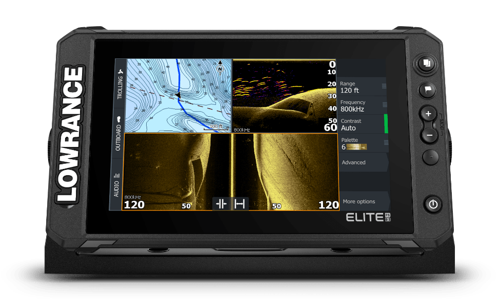 Lowrance Elite FS 7 met HDI transducer