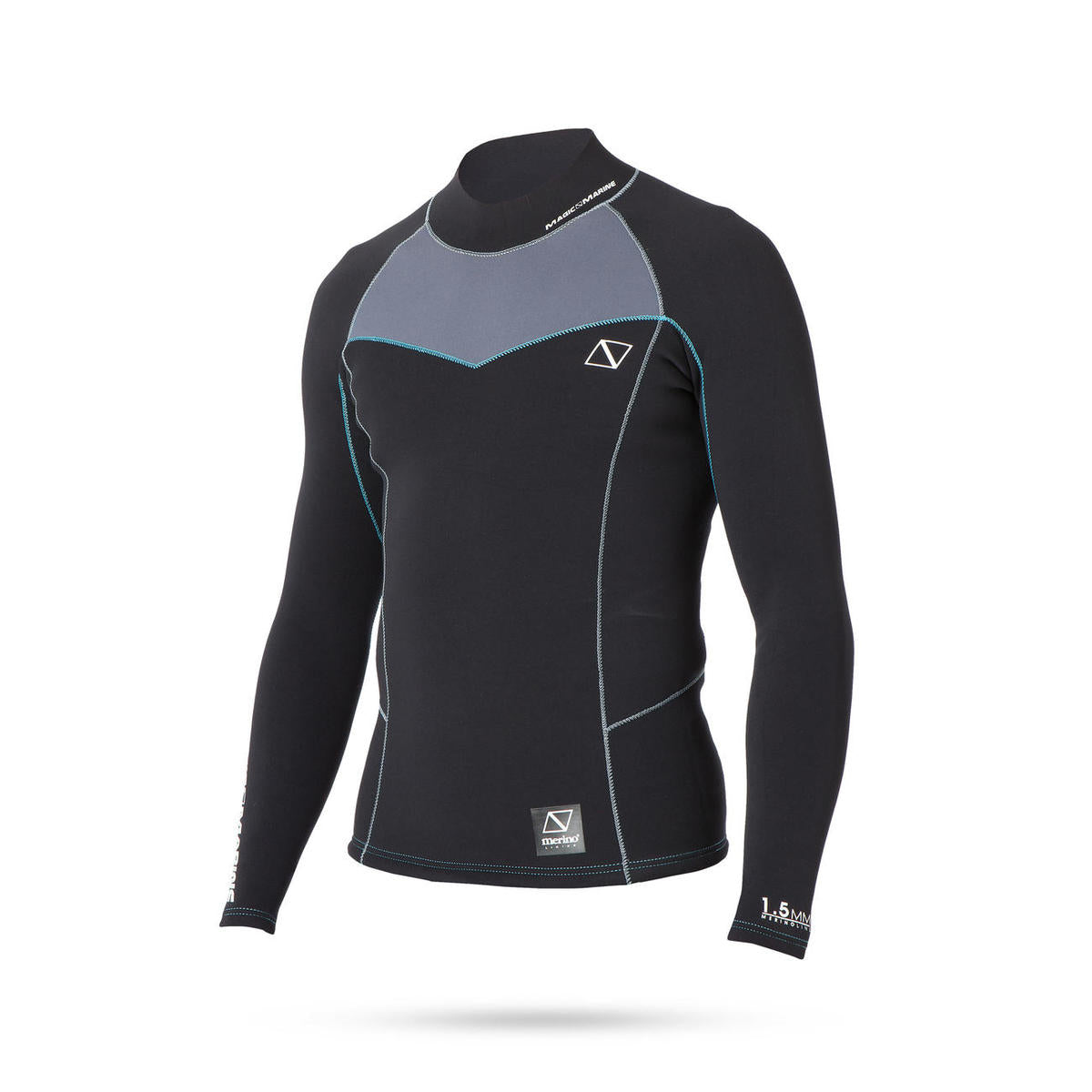 Magic Marine Merino wool neo vest 1,5 mm unisex top layer wetsuit