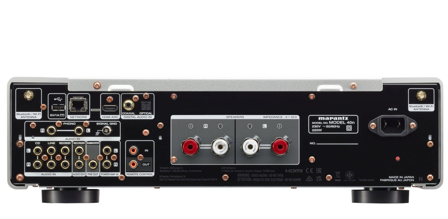 Marantz Model40/N1SG zilvergoud versterker met 400,= inruilkorting