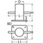 Marinetech Bolder 120 mm voetplaat 95x120 mm