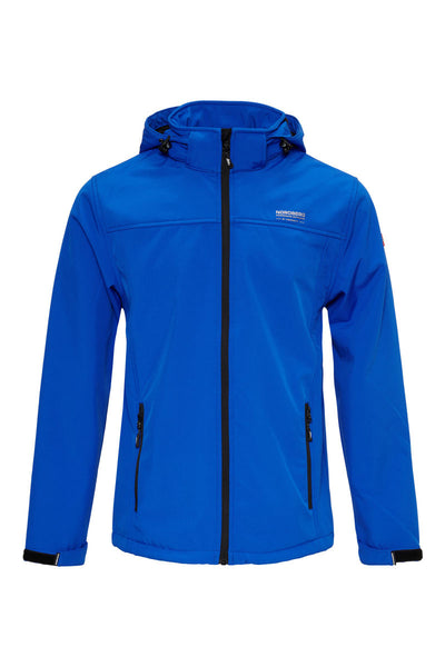 Nordberg Eldgrim softshell ski jas heren blauw