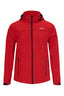 Nordberg Eldgrim softshell ski jas heren rood