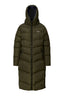 Nordberg Helena puffer winterjas dames groen