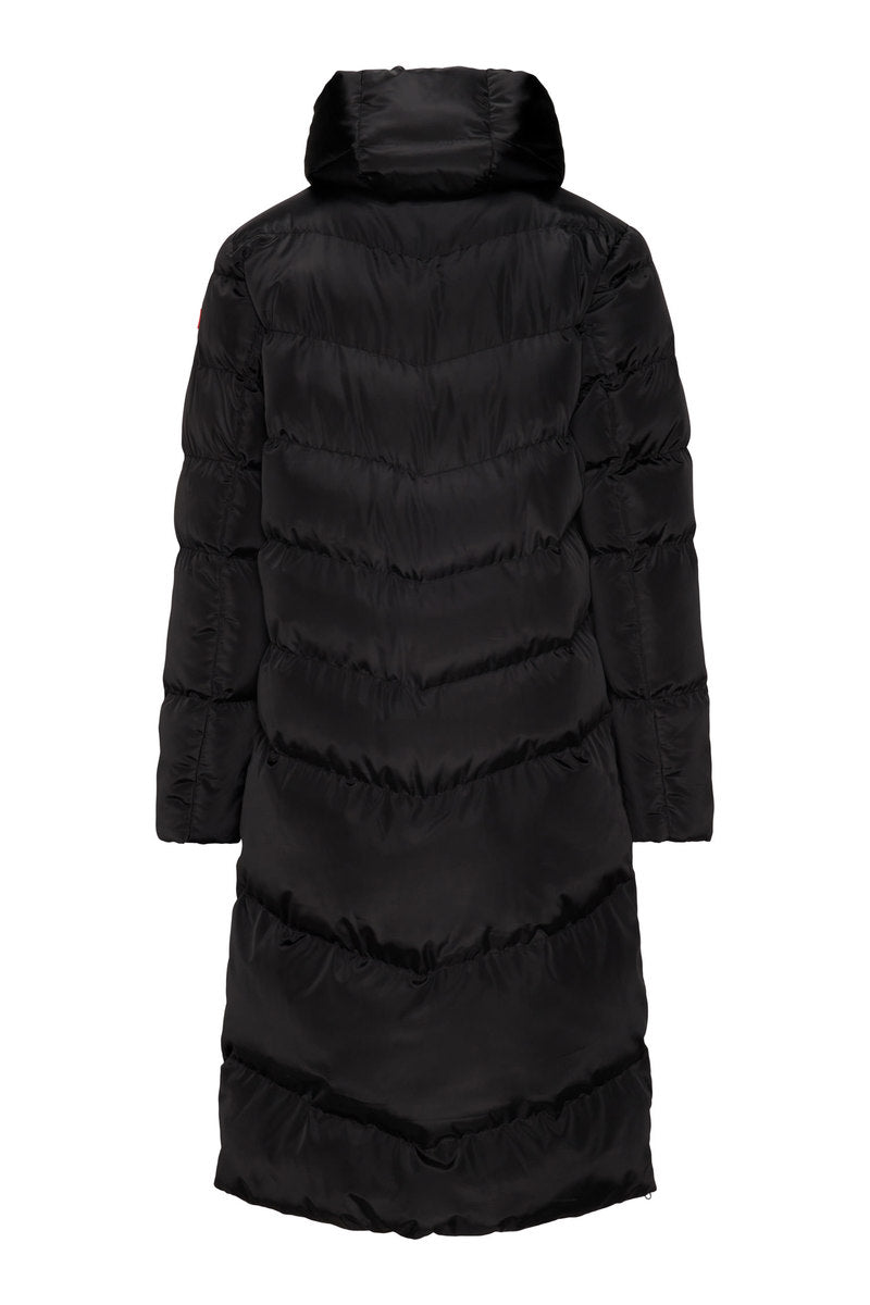 Nordberg Helena puffer winterjas dames zwart