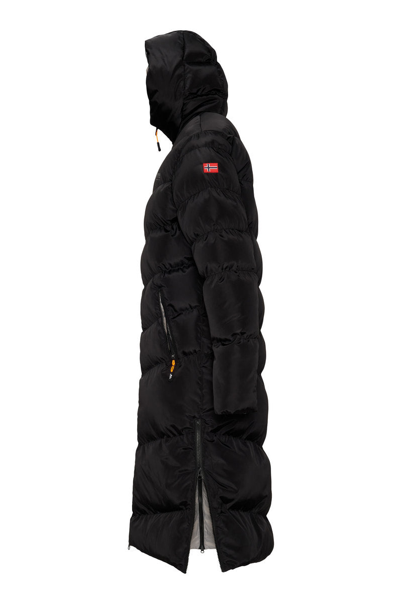 Nordberg Helena puffer winterjas dames zwart