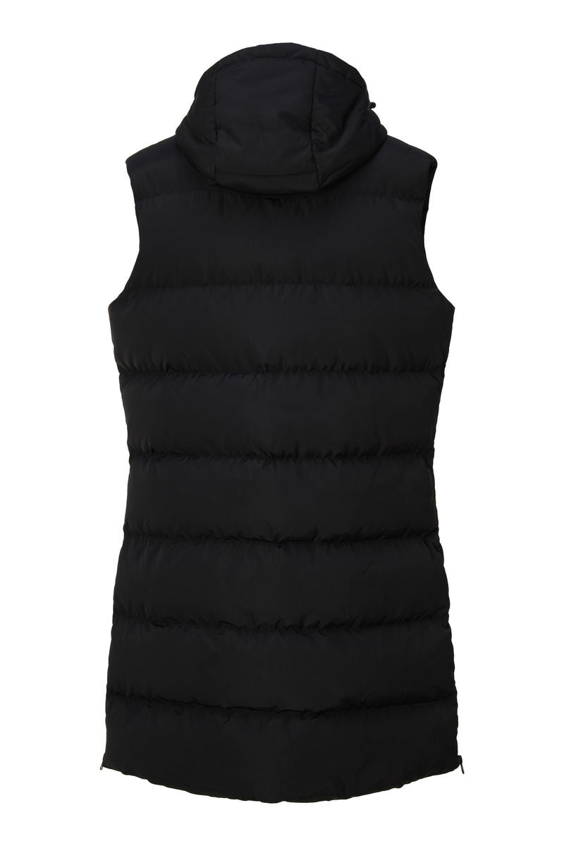 Nordberg Helle puffer bodywarmer dames zwart