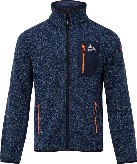 Nordberg Noa fleece vest heren navy