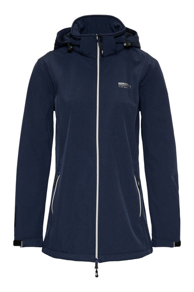 Nordberg Ronda softshell ski jas dames navy