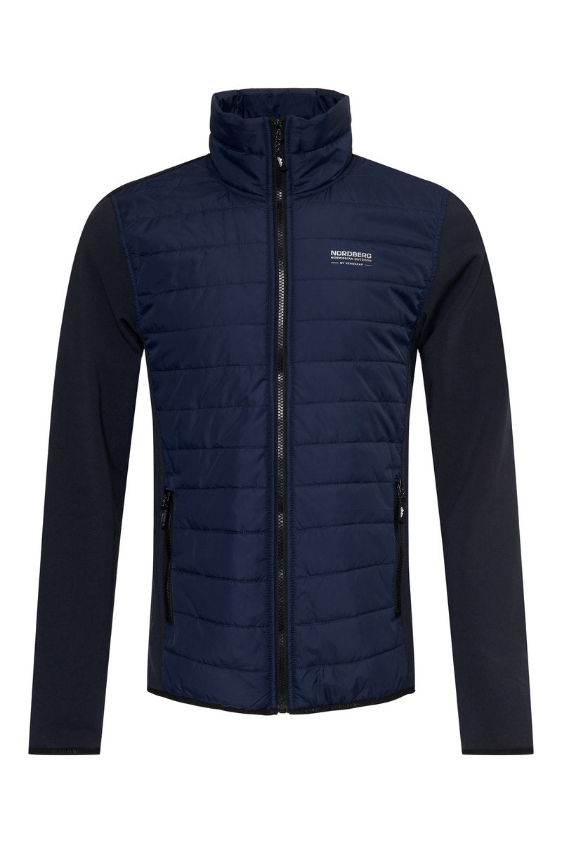 Nordberg Tarik fleece vest heren navy