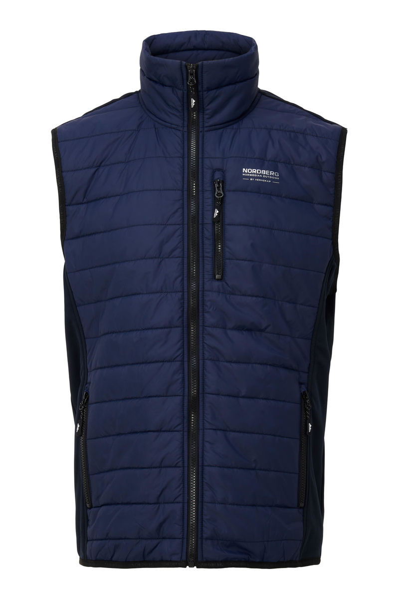 Nordberg Tommy fleece bodywarmer heren navy