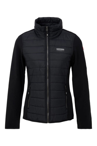 Nordberg Trine fleece vest dames zwart