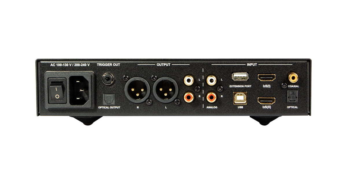 NuPrime DAC-9X 6 Digitale & 1 Analoge input / RCA/XLR output