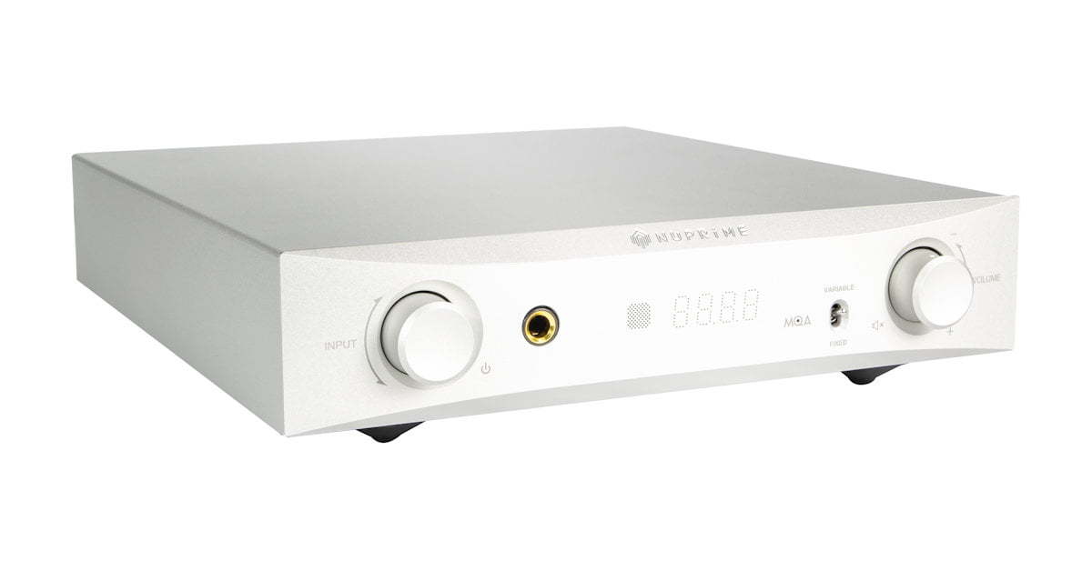 NuPrime DAC-9X 6 Digitale & 1 Analoge input / RCA/XLR output