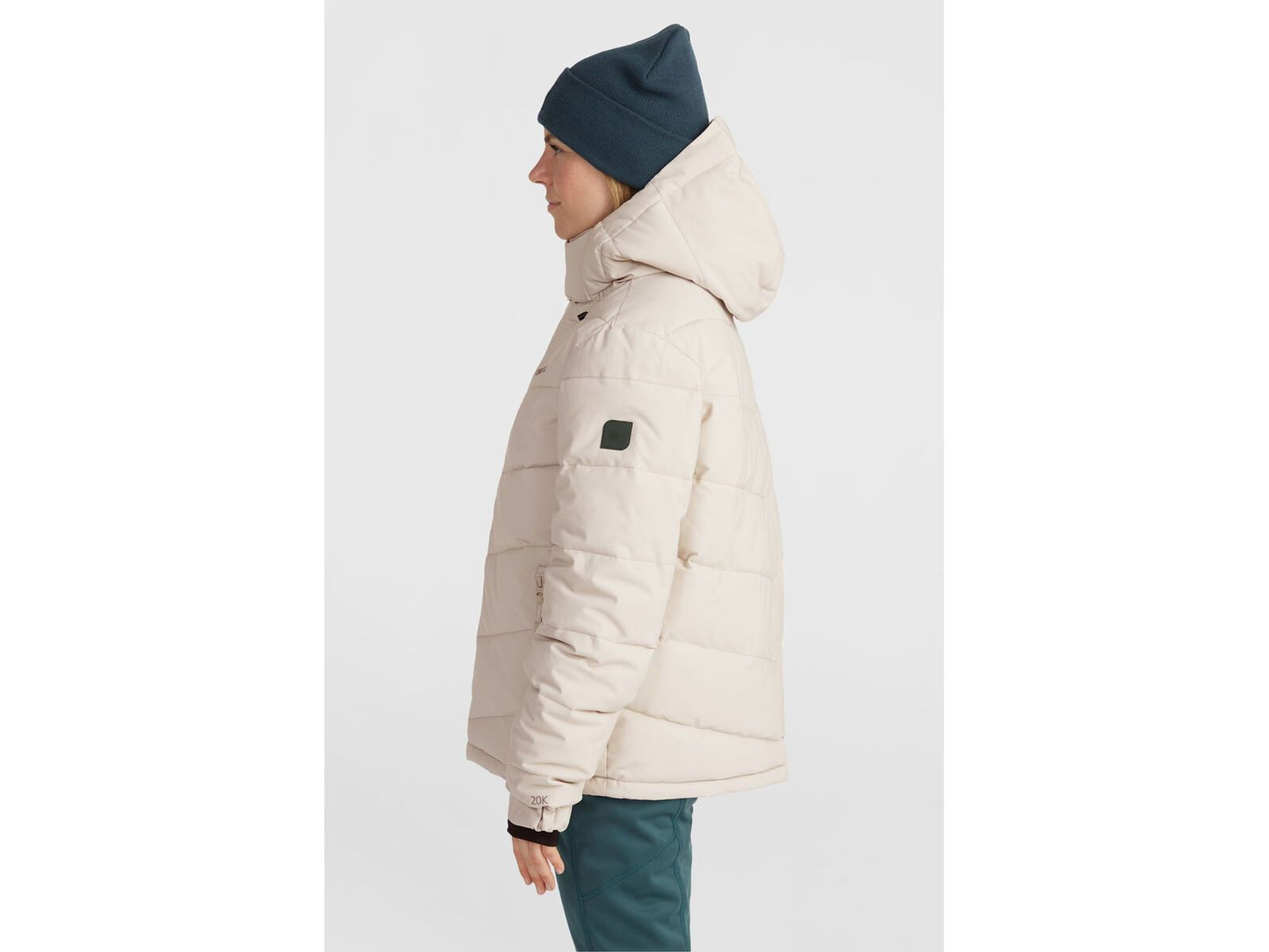 O'Neill Z.E.N. Puffer Hybrid ski jas dames beige