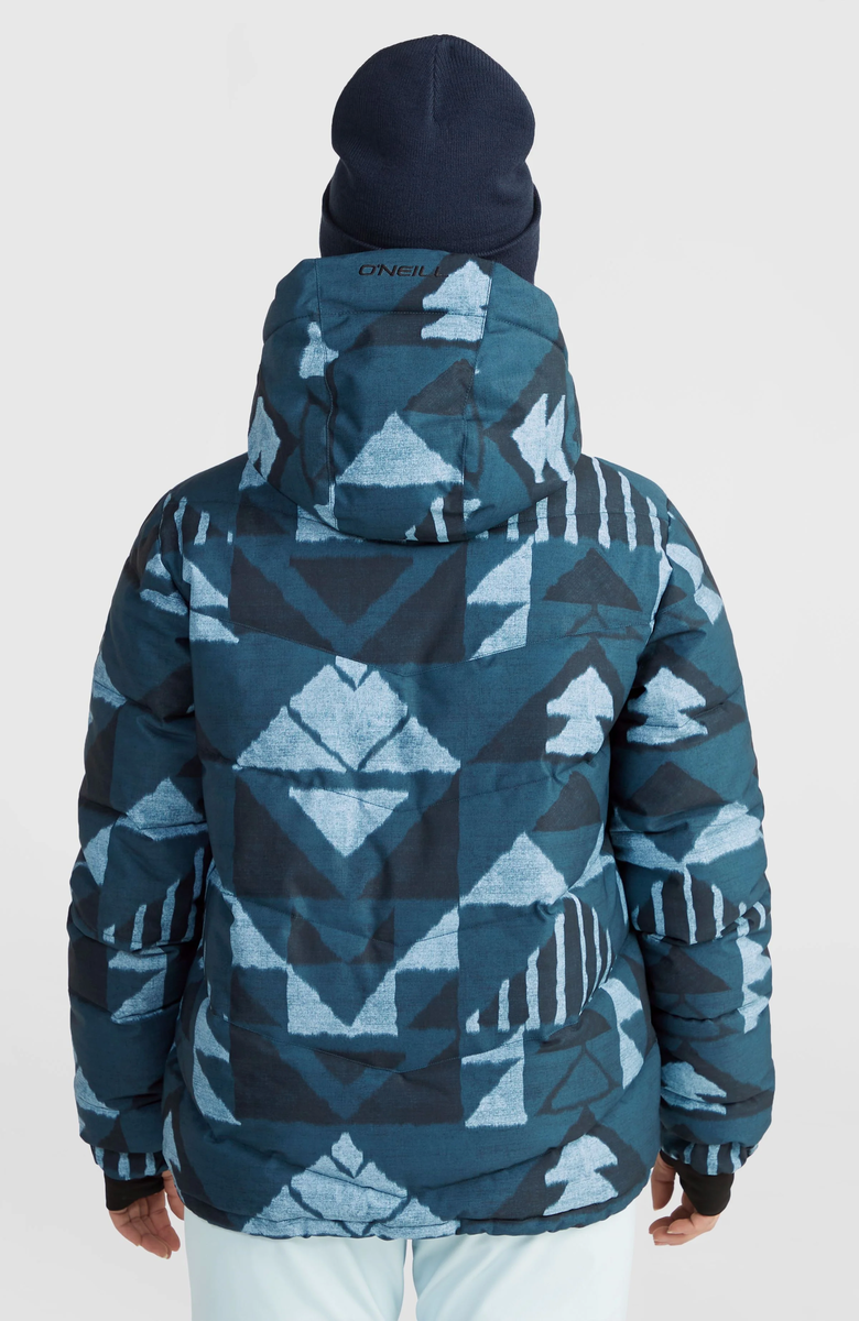 O'Neill Z.E.N. Puffer Hybrid ski jas dames blauw