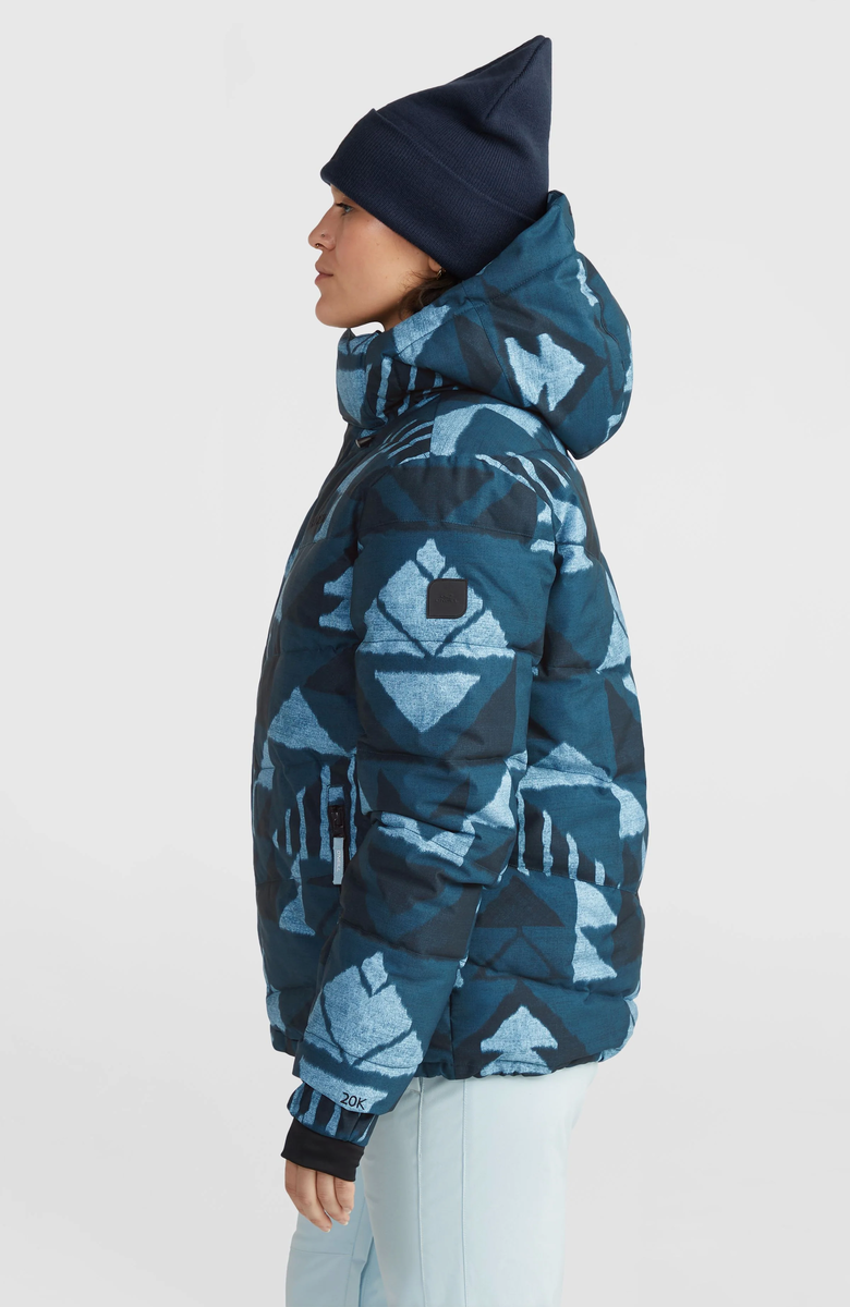 O'Neill Z.E.N. Puffer Hybrid ski jas dames blauw