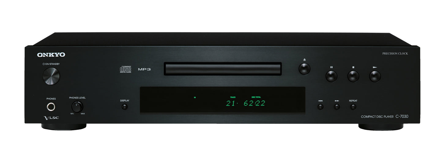 Onkyo C-7030B CD speler met een Fully Flat Alu chassis