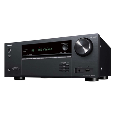 Onkyo TX-NR6100B surround receiver, werkt ook met Sonos