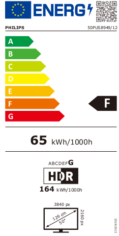 Philips 50PUS8949/12 Smart televisie met Ambilight