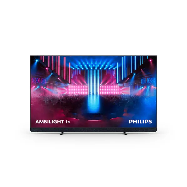 Philips 55OLED909/12 OLED Smart Televisie met Bowers en Wilkens soundbar ingebouwd