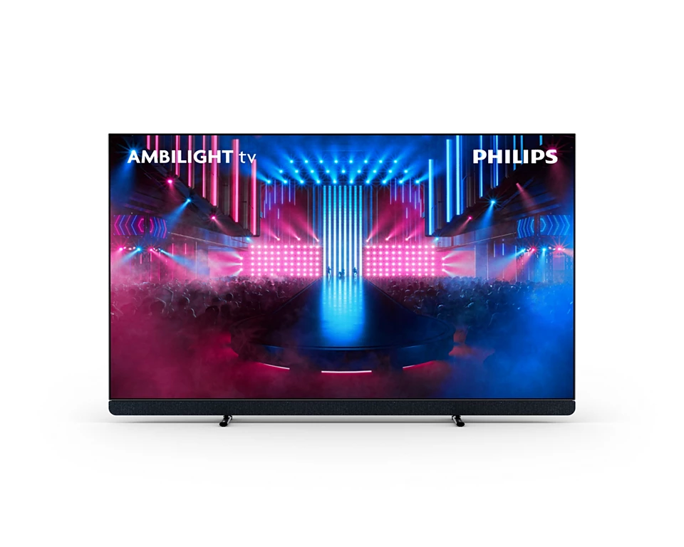 Philips 77OLED909/12 OLED Smart Televisie met Bowers en Wilkens soundbar ingebouwd