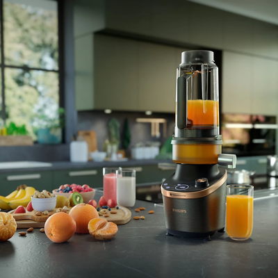 Philips HR3770/10 Flip en Juice Blender met 50,= cashback via Philips