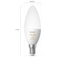 Philips HueWA Hue White Ambiance E14 Losse Lamp met Bluetooth