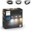 Philips Milliskin Hue Recessed R set van 3 stuks inbouw spots GU10