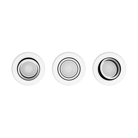 Philips Milliskin Hue recessed R 3 pack inbouwspot